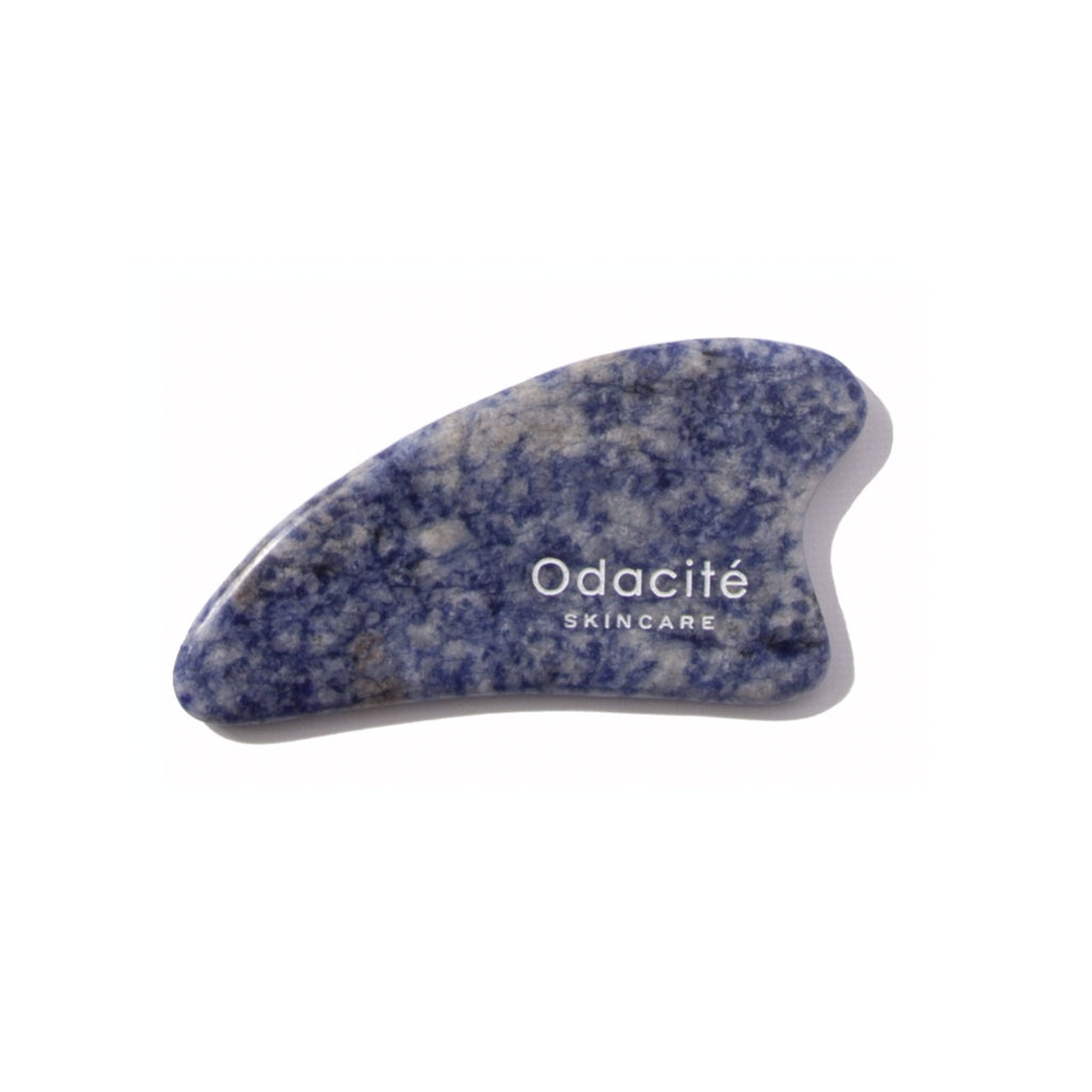 Crystal Contour Blue Sodalite Gua Sha